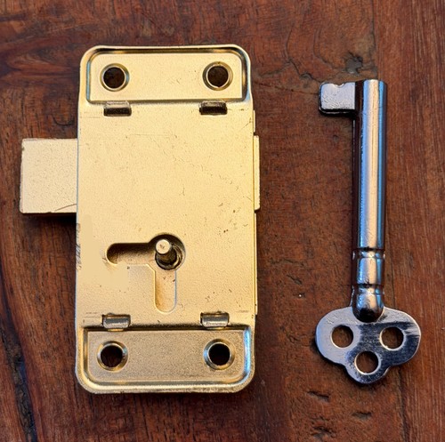 Wardrobe cupboard lock with