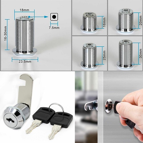 Cam lock for door - 1x,