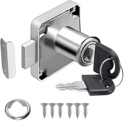 22mm cam lock with - 22mm, zinc