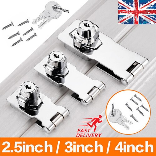 Locking hasp and staple - locking,