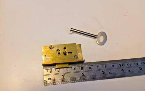 Brass cupboard cabinet lock - cupboard-cabinet,