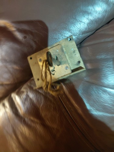 Brass toolbox lock cupboard - lock,