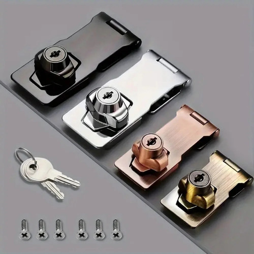 Locking hasp and staple - staple, with