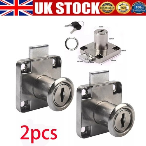 Cam drawer furniture lock - 2,