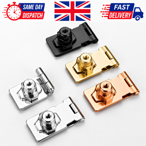 Locking hasp and - locking, staple