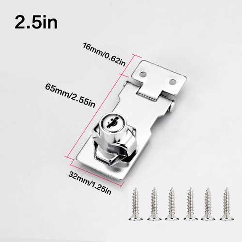 Locking hasp heavy duty - locking,